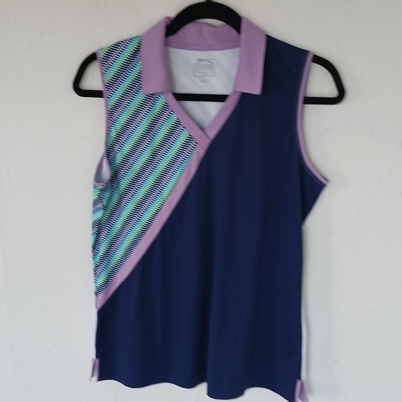 Slazenger Tops - Slazenger Women's Sleeveless Golf Shirt SZ L